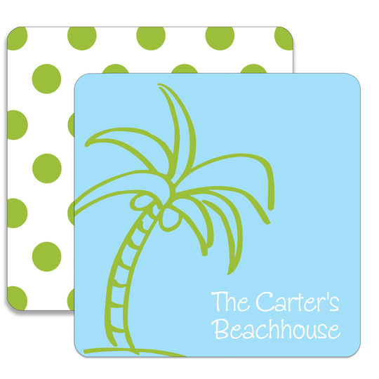 Palm Tree Coaster Set